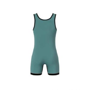 Nouveau 2025 Qualité supérieure Vente en gros Prix bon marché Impression personnalisée Sportswear Singlet Suit Wrestling Singlets - Product Image 2
