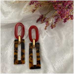 Pendientes de cuerno de búfalo a precio barato para mujer, artesanías naturales hechas a mano, bisutería de La India - Product Image 1
