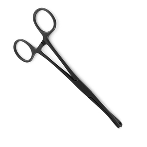 Pinza de Pennington con revestimiento de titanio negro de MEDIHEAL SURGICAL CORPORATION, con ranura (extremo cerrado), 16 cm, alta calidad - Product Image 3