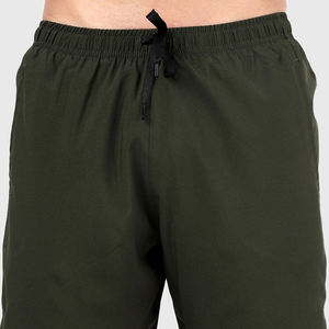 Nardon Apparel Heavyweight Pantalones cortos para hombre Algodón Mezcla de poliéster Estilo de empalme Logotipo personalizado Liso Teñido Moda Pantalones cortos de estilo callejero - Product Image 5