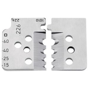 Juego de cuchillas de repuesto Knipex para crimpadoras de cables 12 12 11 - Product Image 1