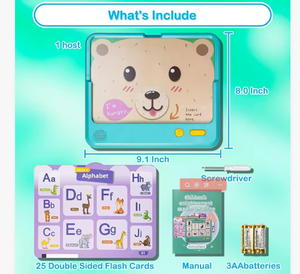 Tableta <span class=keywords><strong>de</strong></span> Aprendizaje para Niños, Tarjetas <span class=keywords><strong>de</strong></span> Memoria con Sonidos, Aprende a Leer con Más <span class=keywords><strong>de</strong></span> 40 Temas, Más <span class=keywords><strong>de</strong></span> 600 Palabras, Juguetes <span class=keywords><strong>de</strong></span> Aprendizaje para Niños Pequeños Sin Pantalla - Product Image 4