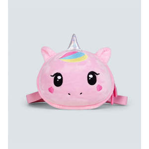 Bolso de Hombro con Diseño de Unicornio 3D para Niños, Bolso Tykle Ligero e Impermeable con Dos Compartimentos Espaciosos, Certificado BIS para Niños - Product Image 1