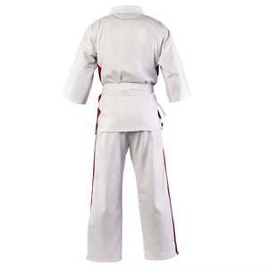 Uniforme de Karate hecho a medida de la mejor calidad, diseño de algodón elástico con logotipo frontal a la venta - Product Image 5