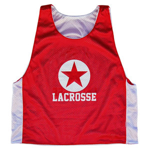 Sport Youth Lacrosse Reversible Pinnie Lacrosse Jersey Sublimation Double Layer Reversible Basketball Jersey - Product Image 2