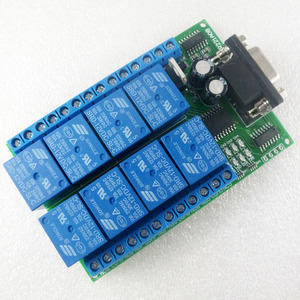 <span class=keywords><strong>8</strong></span>-kênh DB9 giao diện <span class=keywords><strong>RS232</strong></span> tiếp sức cổng nối tiếp điều khiển từ xa chuyển đổi cho nhà để xe động cơ xe - Product Image 4