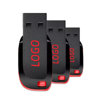 Clé USB en métal personnalisée avec logo d'usine, nouvelle, 4 Go à 1 To, USB 2.0/3.0, garantie de 3 ans, conservation des données de plus de 10 ans