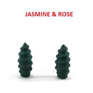 Jasmine & Rose Fragrance Screw <b>Backflow</b> <b>Incense</b> <b>Cones</b> Supply in Bulk at Wholesale Price ( Green) - Product Image 1