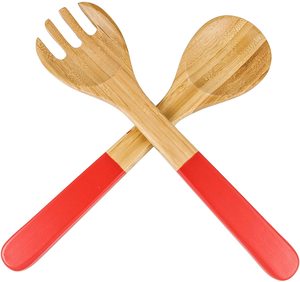 Ensemble de cuillères à couverts en bois décoratifs de haute qualité Logo personnalisé Ensemble de cuillères à vaisselle réutilisables écologiques pour un dîner élégant - Product Image 4