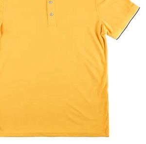 Vente en gros 100% coton broderie logo vierge polos polos unis T-shirts hommes à la mode T-shirt polo personnalisé - Product Image 2