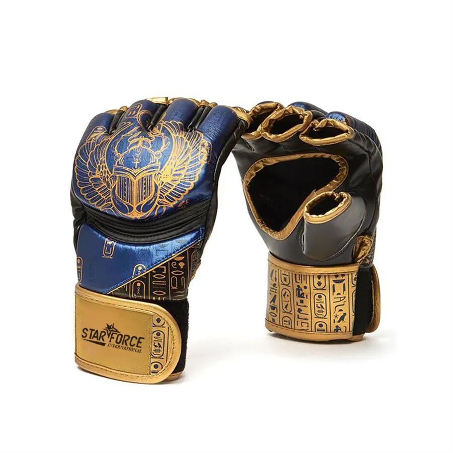 Fighting MMA Boxing Sports Leather Gloves Tiger Muay Thai Fight Box MMA Gloves Boxing Sanda Boxing Glove Pads MMA