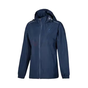 Lightweight 100% Waterproof Rain Jacket GAA Jacket Full Zipper Outdoor Wind Breaker Rain Jacket Made In Pakistan