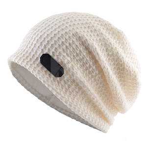 หมวกบีนนี่ขน100% สำหรับทุกวันหมวกบีนนี่ผ้าแจ็คการ์ดเนื้อนุ่ม - Product Image 1