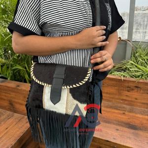 New Fashion Genuine Cowhide Leather Crossbody Fringe Bag for Women's <b>Large</b> Capacity High Quality Luxury Single Shoulder Handbags - Product Image 1