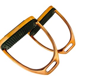 โกลนม้าฝึกพลาสติกมาใหม่น้ำหนักเบาด้ามจับยืดหยุ่นได้อุปกรณ์ขี่ม้า - Product Image 6