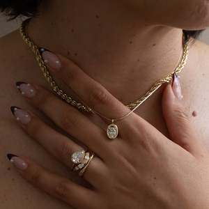 Anillo de diamante moissanita de corte redondo exclusivo, oro sólido de 18 quilates, compromiso, joyería de boda, sitios de proveedores al por mayor directos - Product Image 5