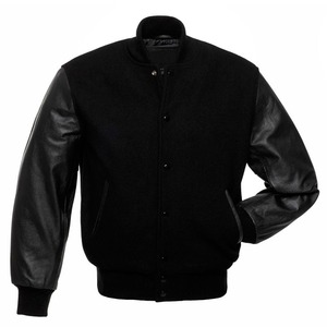 Blouson bomber formel sur mesure pour unisexe, corps en laine, manches en laine, tissu de haute qualité et couture durable - Product Image 2
