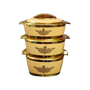 Distribuidor Global que Vende Juego de Cazuelas de Calidad Superior con Etiqueta Privada, Juego de 3 Piezas con Tapa, al Mejor Precio del Mercado - Product Image 1