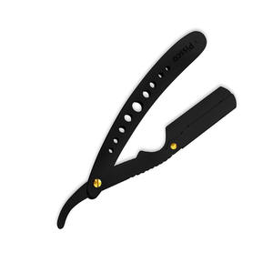 Rasoir de barbier pliant pour salon, rasoir droit pour la coupe de cheveux, support pour salon de beauté - Product Image 3