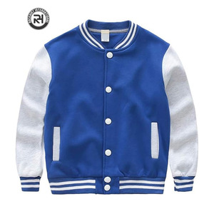 Veste universitaire à manches en cuir de laine de qualité supérieure personnalisée veste Letterman OEM sports universitaires hiver logo sur la rue principale - Product Image 1