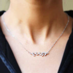 Vintage Silver <b>Leaf</b> Bridal and Fine <b>Jewelry</b> Set with Zircon 18K Gold Rhodium Plated for Gift - Product Image 5