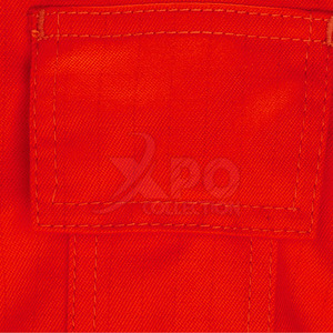 Conception personnalisée Combinaison haute visibilité à usage extérieur Combinaison haute visibilité confortable de couleur unie au prix de gros - Product Image 6