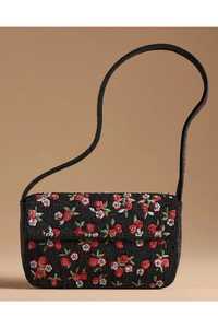 Bolso de mano con bordado artesanal con hilo colorido - Product Image 4