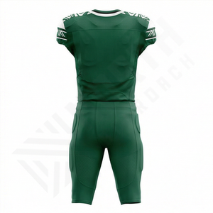 High Quality Breathable Compression <b>Wear</b> 7v7 Football Uniform Set 100% Polyester Fully Printed Custom Size <b>Performance</b> Team <b>Wear</b> - Product Image 2