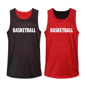 Uniforme de Baloncesto Reversible, Camiseta Deportiva Transpirable con Impresión por Transferencia de Calor para Adultos - Product Image 1