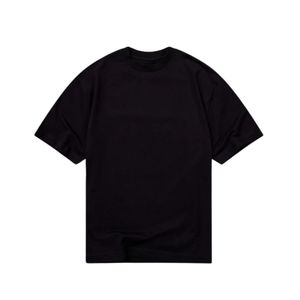MensDark Camiseta de gran tamaño 100% algodón 190 GSM Streetwear Staple Tee Impreso Front Back Logo Drop Shoulder Relaxed Fit Shirt - Product Image 1