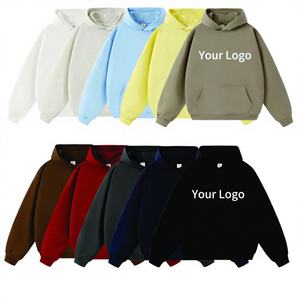 Sudadera con Capucha Personalizada de Invierno, Extra Grande, de Forro Polar, Poliéster/Algodón, Unisex, con Bolsillos, Resistente al Viento e Impermeable, Tallas Grandes - Product Image 1