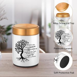 Urnas pequeñas para cenizas humanas, urnas de cremación de recuerdo, tamaño personalizado para cenizas, recuerdos para cenizas, funeral conmemorativo, grabado en blanco - Product Image 6