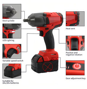 Herramientas Eléctricas para el Hogar, Llave de Impacto Multiusos con Luz de Trabajo LED, Llave Eléctrica Waukee - Product Image 3