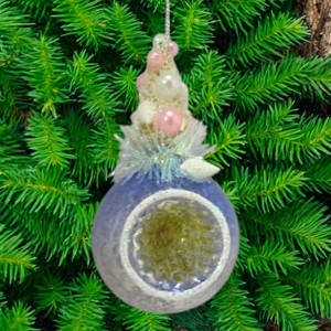 Adorno Navideño de Cristal Multicolor con Ojo de Bruja, Diseño Moderno y Popular de Alta Calidad para Navidad y Año Nuevo - Product Image 6