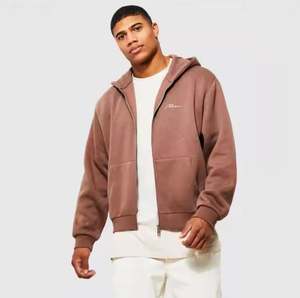 เสื้อมีฮู้ดซิปสำหรับผู้ชายผ้าฝ้ายแบบซิปเต็มผู้ผลิต OEM ตามสั่ง - Product Image 6