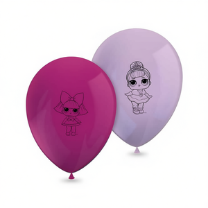Ballons en latex Lol Surprise 28 cm, décorations de fête, 8 pièces, 2 sacs de 2 pièces - Product Image 2