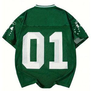 Camiseta de fútbol de poliéster 100% de alta calidad, transpirable y de manga corta, tarifa barata al por mayor para uniforme de fútbol - Product Image 2