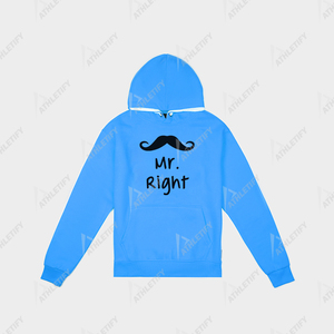 Sweat à capuche basique pour hommes, coupe confortable, vente en gros de tissus mélangés en coton d'hiver avec options de taille personnalisables - Product Image 3