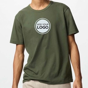 เสื้อยืดริงเกอร์แขนสั้นทรงหลวมใส่สบายสำหรับผู้ชาย220ก. กำหนดได้เองใช้ได้ทุกเพศ - Product Image 2