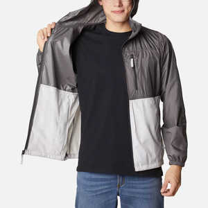 Veste de sport pour hommes de conception personnalisée OEM 2025 manteau à capuche coupe-vent léger et imperméable de grande taille pour la course en plein air - Product Image 5