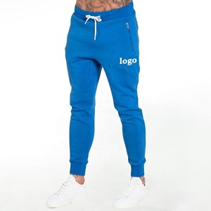 Ensemble de pantalons de survêtement et de sweat à capuche à jambe large deux pièces vierge de poids lourd pour hommes sweat à capuche zippé survêtement à capuche pour hommes - Product Image 1