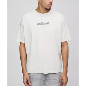 Prêt à expédier T-shirt pour hommes coupe ample T-shirt imprimé Vintage Baggy High Street Style Drop Shoulder Ringer T-shirts pour hommes - Product Image 6