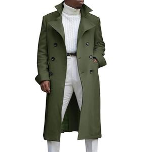 Manteau long imperméable en cuir de mouton véritable fait main pour homme 2026 – Vêtement d'extérieur d'hiver le plus vendu, design personnalisé, sans manches - Product Image 5