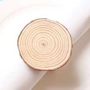 Porte-serviette en bois de qualité supérieure pour table classique, fêtes de mariage, hôtel à manger, touche naturelle chaude de l'Inde - Product Image 3