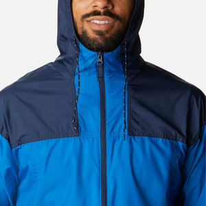 Veste coupe-vent d'hiver respirante et imperméable pour homme, légère, avec logo personnalisé sur le devant, pour les aventures en plein air, utilisable par tous les temps - Product Image 5