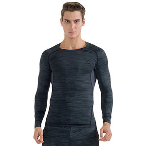 Rashguard con logotipo personalizado al por mayor para gimnasio Fitness y correr Rush Guard ropa de surf - Product Image 3