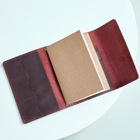Carnet de notes en cuir personnalisé avec fleur de naissance, nom sur mesure, esthétique, bien-être, gratitude, rechargeable, cadeau, pages vierges