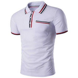 Camisetas Polo de Moda Clásicas para Hombre, Manga Corta, Deportivas, de Golf, Unisex, de Verano, de Algodón - Product Image 5