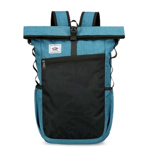 Weikani Softback <b>Backpack</b> <b>25L</b> Zipper Closure Unisex Hiking Foldable Fashion Style - Product Image 2