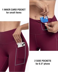 Shorts de yoga, shorts deportivos de cintura alta de secado rápido con espalda en forma de V, ropa para correr y hacer ejercicio al aire libre para mujer - Product Image 6
